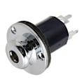 Miniatyrbild 2 av 5: 3x1/4\" Gitarr Bas Equalizer Jack Eq Preamp Slutpinne Utgång Ingångs Sockel Silver  (ZYH)