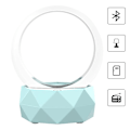 Miniatyrbild 1 av 4: Bärbar trådlös Bluetooth-högtalare Bluetooth-dator Trådlös färgglad present Bluetooth-högtalare (ZYH) blue