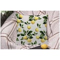 Miniatyrbild 4 av 5: Citroner Cover Gul Citrongröna blad Citrus Dekorativa kuddfodral för soffa, bäddsoffa Case 45X45 Cm -[A10043] (DPD) 45X45CM