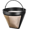 Miniatyrbild 1 av 3: Guldfärgat permanent kaffefilter (ZYH)