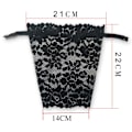 Miniatyrbild 5 av 5: Spetsklädd bh-skydd, osynlig bh-klyvning, täckning för låg urringning, spetslinne, clip-on mock camisole bh för kvinnor (ZYH)