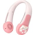 USB Genopladelig Bærbar Halsventilator - Stille, Filtrefri, Indbygget Batteri - Kat