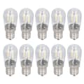 10 kpl LED E12 Valolamppu Lasinen Pieni Kattolamppu Lamppu 500LM Wal