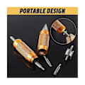 Miniatyrbild 3 av 5: Case Prep Multitool, Case Chamfer Deburring Hand Tools för omladdning, Primer Pocket Cleaners Reamers (ZYH) Orange