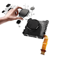 Miniatyrbild 5 av 5: För PSV1000 Analog Joystick för Slim PCH-1000 PSVita Vänster Höger 3D Analog Stick (DPD) Black