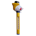 Miniatyrbild 1 av 4: Roligt bärbart tecknat mönster Exakt Eva flytande termometer Pooltermometer för pool (ZYH) Small Duck