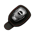 Miniatyrbild 1 av 5: TWYGV Lämplig för Jeep Car Solglasögonhållare, Läderglasögonhållare Glasögonhållare för bilsolskydd (DPD) Black
