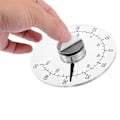 Miniatyrbild 4 av 5: Fönstertermometer för utomhusbruk inomhus, inga batterier krävs, klar urtavla, vädertermometer, noggranna avläsningar för hem, kontor, uteplats (ZYH)