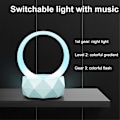 Miniatyrbild 4 av 4: Bärbar trådlös Bluetooth-högtalare Bluetooth-dator Trådlös färgglad present Bluetooth-högtalare (ZYH) blue