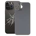 Miniatyrbild 1 av 5: Enkel utbytesglasbaksida för iPhone 14 Pro Max (DPD) Black