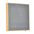 Miniatyrbild 2 av 3: Digital termostat LCD-skärm pekskärm smart luftkonditionering temperaturregulator för hem hotell Ac220v gyllene  (ZYH)