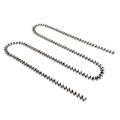 Miniatyrbild 2 av 4: Rhinestone Claw Chain Shiny Cuttable Rhinestone Beaded Chain Trim för DIY Hantverk Kläder Dekoration Sömnad 1 Yard Svart  (ZYH)