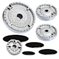 Miniatyrbild 1 av 5: Sats med spislock, uppgraderad spislock, gasspislock, gasspislock passar gasspisbrännare (ZYH) As Shown