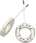 2-pak GX53 Base Lampe H-stik Overflademontering Sokkel til LED LFC med 10 cm ledning og skruer