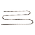 Miniatyrbild 3 av 4: Rhinestone Claw Chain Shiny Cuttable Rhinestone Beaded Chain Trim för DIY Hantverk Kläder Dekoration Sömnad 1 Yard Svart  (ZYH)