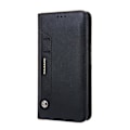 Miniatyrbild 2 av 5: Cmai2 Litchi Grain autoabsorberat cover i läder för Iphone 11 6,1 tum (2019) - (DPD) Black