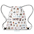 Miniatyrbild 1 av 5: Taylor Swift Taylor Swift Primary and Secondary School Bag Barnryggsäck Ryggsäck (DPD) 15 drawstring pockets