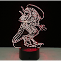 Miniatyrbild 1 av 4: Alien Vs Predator 3d Lighting Mood Lamp 7 Color Changing Lamp (ZYH)