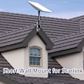 Miniatyrbild 3 av 5: Starlink kort väggfäste, Aspotify Mount Starlink montering Starlink stolpfäste (ZYH)