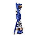 Miniatyrbild 7 av 9: Flätat öglearmband för Mi Band 8pro Justerbart snyggt pärlarmband Andningsbart öglespänne Vävt armband för män kvinnor Mörkblå  (ZYH)