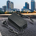 Miniatyrbild 2 av 4: 2024 54.6v 2a elektrisk skoterladdare, litiumjonbatteriladdare, 3-håls in-line kontakt, passar Kugoo M4 elektrisk skoter (DPD)