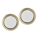 Miniatyrbild 8 av 9: 2 st ljudhålsinsatser för Dobro Resonator Screen Box Resonant Guitar Insert Speaker Grill  (ZYH)