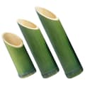 Blomsterarrangemang Vas Bambu Blomkruka Konstnärlig Modern Stil Rustik Planter Grön 3st