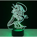 Miniatyrbild 2 av 4: Alien Vs Predator 3d Lighting Mood Lamp 7 Color Changing Lamp (ZYH)