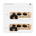 Miniatyrbild 5 av 5: Universal Kaffekontaktpresshållare för Espressodistributör Tampningsstation Distributionshävstång