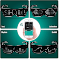 Miniatyrbild 3 av 5: Led-glasögon Bluetooth-app-anslutna Led-display Smart Glasses Diy Funky Eyeglasses  (ZYH)