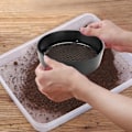 Miniatyrbild 2 av 5: 3-pack sållpanna utomhus guldpanna jordsikt för utomhus (ZYH)