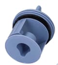 Miniatyrbillede 1 af 5: Fnugfilter - Egnet til Bosch, Siemens, Neff, Constructa, Balay filterdæksel - Fnugfilter på pumpe