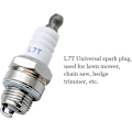 Miniatyrbild 3 av 3: 4-pack L7t tändstift universellt utbyte L7t tändstift motorsåg tändstift utbyte för gräsklippare 2-taktsmotorer  (ZYH)