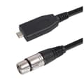 Miniatyrbillede 1 af 5: USB C til XLR hun-kabel, USB C mikrofonkabel Type C han til XLR hun mikrofon Link Studio Audio C
