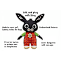Miniatyrbild 3 av 4: Bing Gosedjur Pratande Bing Plysch Gosedjur Leksak 30cm Flerfärgad  (ZYH)