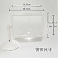 Miniatyrbild 5 av 5: 3x läsning helsidesförstoringsglas Ledförstorande Wallfire Lupp Glasögonbord (DPD)