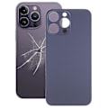 Miniatyrbild 1 av 5: Enkel utbytesglasbaksida batterilucka för iPhone 14 Pro Max  (DPD) Purple