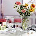 Miniatyrbild 4 av 5: Serene Spaces Living Dekorativ Stor Glasurna, Centerpiece Vas för Bröllop, Event  (DPD)  (ZYHL) Transparent S