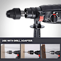 Miniatyrbild 4 av 5: SDS Plus Chuck 2608572213 Svart Kompatibel Med Bosch GBH2 26DFR GBH2 28DFV GBH4 32DFR Slagborr A177  (ZYH)