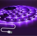 LED-lys, 5V USB 2,5M LED-stripe for bar, Halloween-fest, klubb, dekorasjon