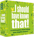 Olisi pitänyt tietää se. 21026 \"About Things You Oughta Know. Tietokorttipeli