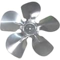 Aluminium Fläktblad Propeller Ø254mm 28° Tryck Vänster Kondensor Kylfläktblad Sug