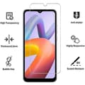 2 stk. herdet glass til Redmi A1 Plus skjermbeskytter