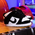 Miniatyrbillede 1 af 3: Sneaker Sutsko Unisex One-size Sneaker Sutsko Jordan Style 2 Sort