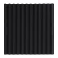 9-pak Sort 30 x 30 x 2,5 cm Lydabsorberende Paneler Studio Lydisolering Skumkiler Uden Lim