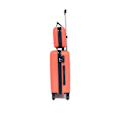 Pikkukuva 2 / 4: CELIMS RANSKA - 55x35x25 Easyjet matkakassi Vanity Week-End | 55 cm matkakassi | ABS-matkakassi | Integroitu lukko | Oranssi Orange