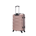Pikkukuva 5 / 5: CELIMS - Medium Weekend Matkalaukku Setti Vanity / Toalettilaukku 35cm Jäykkä ja kevyt | Pitokoko 20kg 65cm | Ruusukulta Rose guld