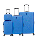 Miniatyrbillede 2 af 5: CELIMS FRANCE - 4-delt suitcase set | Suitcase set | Suitcase with vanity | ABS | Blå Blå