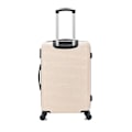 Miniatyrbillede 5 af 6: CELIMS FRANCE - Mellem Størrelse Kuffert 65cm | Weekend Kuffert | ABS | 4 360° Hjul | Indbygget Lås | Beige Champagne