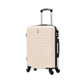 Miniatyrbillede 1 af 6: CELIMS FRANCE - Kabine Kuffert 55x35x25 Weekend | Kabine Kuffert EasyJet 55cm | ABS Kuffert | Indbygget Lås | Beige Beige